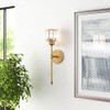 Bsmathom Wall Sconces Sets of 2, Classic Brushed Brass Sconces
