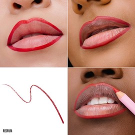 Velour Lip Liner - Superior Comfort, Effortless Application, Satin Finish:_Redrum