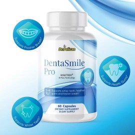 Pelican Vitamins DentaSmile Pro- Oral Support- 4 Bottles- 240 Capsules