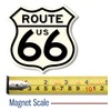 Route 66 Vintage Highway Sign Souvenir Magnet - Giant Size