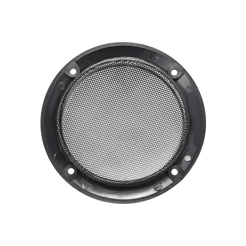 sourcing map 2pcs 5" Speaker Grill Mesh Decorative Circle Woofer