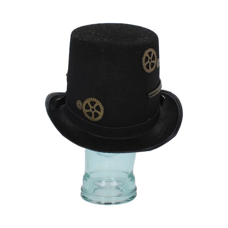 Nemesis Now Cogsmith's Hat Steampunk Pack of 3 Polyester Black