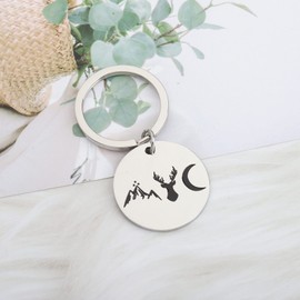 OKEYCH Sarah J Maas Gift Sarah J Maas Book Series Symbols Keychain A Court of Thorns and Roses Throne of Glass and Crescent City Jewelry ACOTAR Gift (Sarah J Maas Book Symbols Jewelry 2.0)