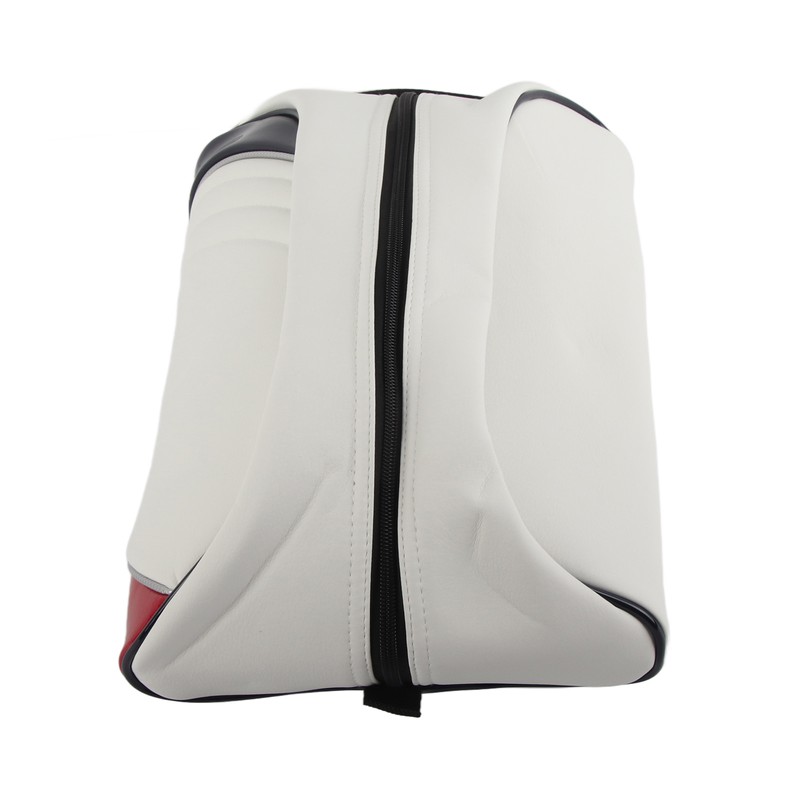 PU Leather Golf Shoe Carrier Bag Home Travel Dustproof Storage
