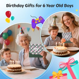 Moyel 6 Year Old Boy Gifts Ideas Funny Boys Socks Age 6 Birthday Gifts for 6 Year Old Boys Cool Birthday Present for 6 Years Old Boy Kids Presents Age 6 Boys Son Grandson Nephew