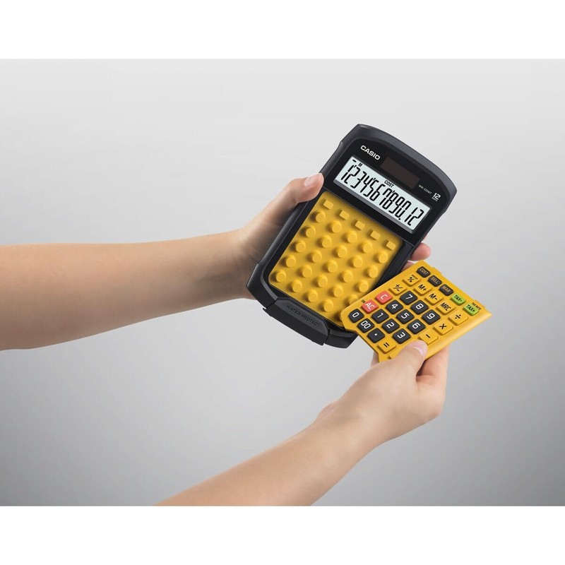 Casio WM-320MT-N Waterproof Dustproof Calculator, Mini-Just Type, 12-Digit