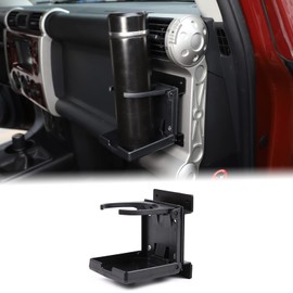 Aunginsy Car Cup Holder Fit Toyot@a FJ Cruiser 2007-2024 Center Console Dash Side Air Outlet Cup Holder Car Dashboard Air Vent Cup Bottle Mount Central Control A/C Vent Drink Water Stand Accessories