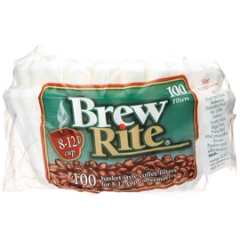 Brew Rite Basket Style Coffee Filter, 100 ct