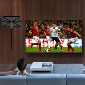 liuchanghe DVB-T2 Antenna with Amplifier, Indoor Antenna for TV, 250 Miles, Digital HDTV Antenna, Freeview TV Antenna, Supports 4K 1080P Free Channels for TV/Radio