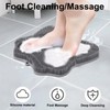 Easkite Shower Foot Scrubber, Shower Foot and Back Scrubber with