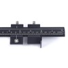 Drilling Position Ruler Woodworking,Inches and Centimeters,Adjustable Jig Position Tool,Drilling Alignment
