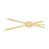 Compass Eyebrow Ruler for Microblading Adjustable Accurate Positioning Stainless Steel