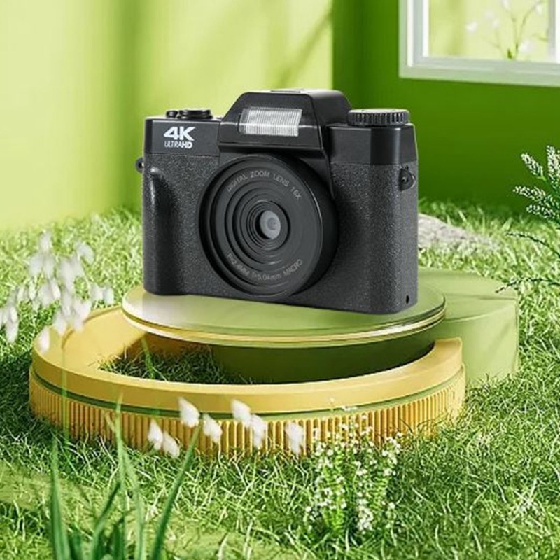 4K HD Digital Camera 48MP 16X Digital Zoom Autofocus Anti