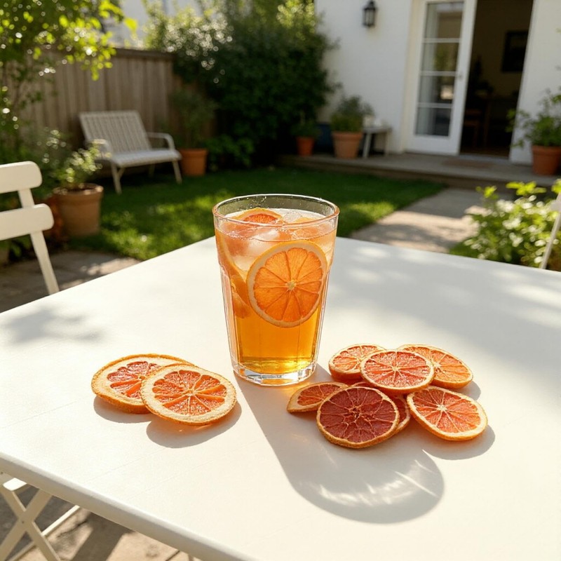 Dried Orange Slices,3.53oz /100g Sugar Free Natural Fruit for Cocktails,Christmas