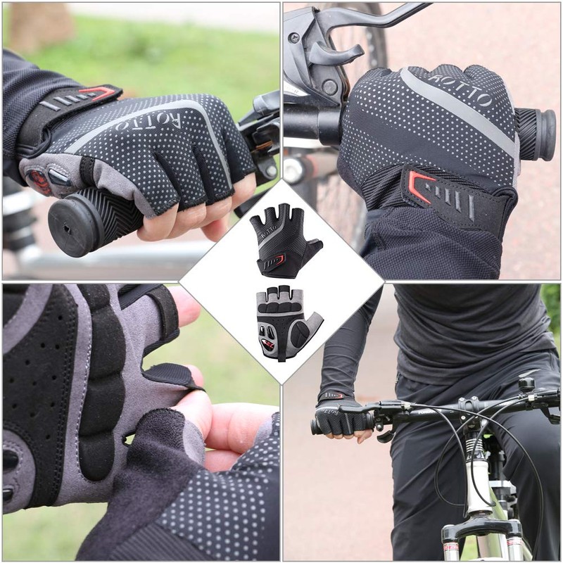 Rotto MTB Cycling Gloves Half Finger Full Finger for Men