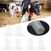 10pcs Calf Milk Nipple Soft Silicone Livestock Pacifier Feeding Equipment