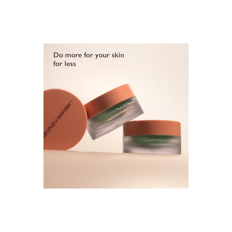 HARUHARU wonder Centella Phyto & 5 Peptide Concentrate Cream, Daily