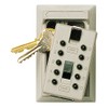 Kidde 001361C Push Button Combo 5-Key Lock Box, Clay