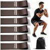 Criyar 6 Pack XX-Heavy Resistance Loop Bands, Thickened Natural Rubber