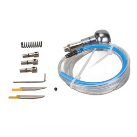 Pneumatic Engraver Hand Tool, Low Heating Smoothing Surfaces Pneumatic Engraving Machine Handle for Jewelry Making