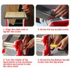 Manual Noodle Press Machine Mult-functional Spaghetti Pasta Dumpling Skin Maker