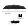 RainPOP Compact Umbrella, Lightweight, Portable, Durable, Waterproof, Windproof