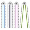 4 PCS 30cm Ruler Foldable, Ruler 30cm Folding, Clear Foldable