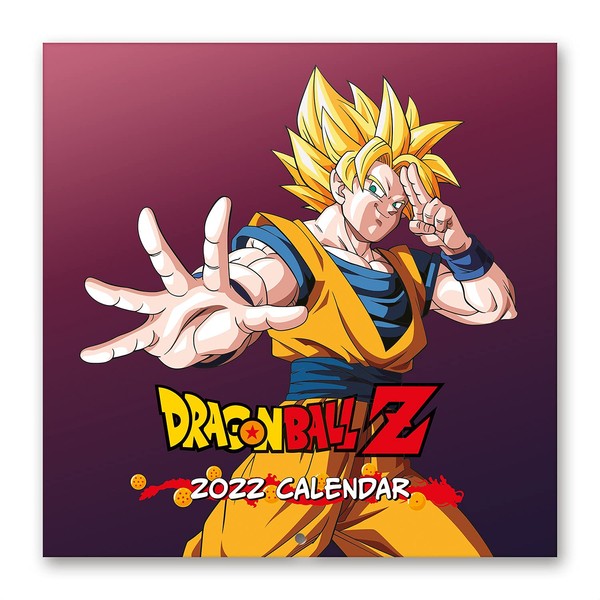 Grupo Erik Dragon Ball Calendar 2022 Wall Calendar 2022 Large