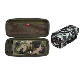 Hermitshell Travel Case for JBL Charge 5 - Portable Bluetooth Speaker (Camo)
