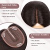 MY-LADY Hair Topper for Women Human Hair for Thinning Hair