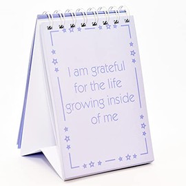 Empowering Mindful Pregnancy Affirmations: Gift for Mum to Be for Calm, Connection and a Positive Mindset During Pregnancy and Birth (Blue Edition)