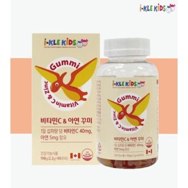 Children's Vitamin C Kkumi Children's Immune Zinc 60 Tablets / 어린이 비타민C 꾸미 어린이 면역 아연 60정