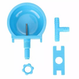 RNL RabbitNippLes.com 10Pcs Rabbit Watering Cup Drinking Feeder Bowl waterer 5/16” barb