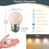 2.5W G14 LED Light Bulb,25W Equivalent E26/E27 Base 120V Vanity