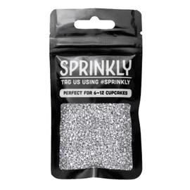 SPRINKLY - Sparkling Sugar - Silver - 30g