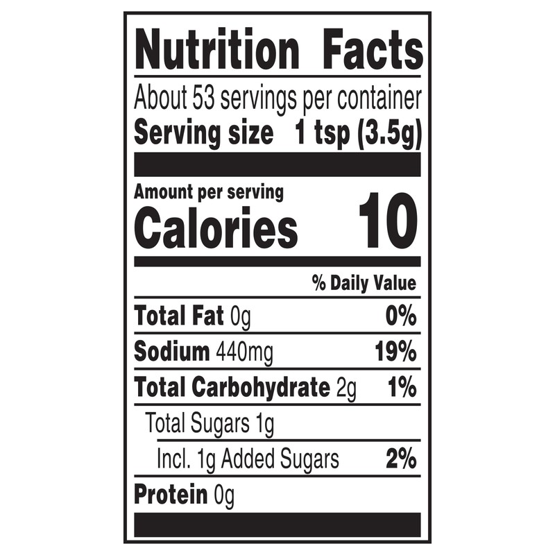 Weber Savory Barbecue Rub, 6.6 Ounce Shaker (Pack of 6)