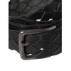 JACK & JONES Men's Jaccary Leather Belt, black