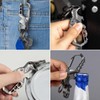 KEYSPACE Keyring Carabiner with Bottle Opener – Key Release with