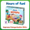 Kibbit Movers - Educational Board Game for Improving Categorization, Vocabulary,
