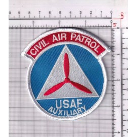 Civil Air Patrol Glow in the Dark Patch – With Hook and Loop, 3.5"