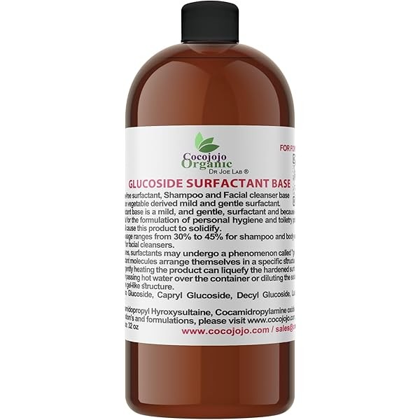 Glucoside Surfactant Base - Plant Derived All in One Natural