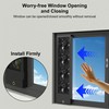 31.5-33.5 Inch Vertical Window Fan for Sliding Windows Exhaust Only
