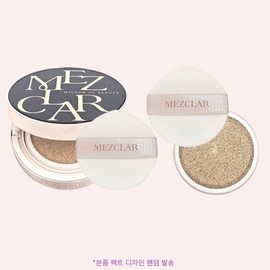 김호영 쿠션 메즈클라 스킨케어 에어핏 커버 쿠션 본품(케이스랜덤) 1개 + 리필 1개 Kim Ho-young Cushion Mezclara Skincare Air Fit Cover Cushion Main Product (Random Case) 1 pc + Refill 1 pc