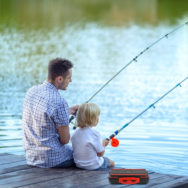 Wisebom Tacklebox Bait Box Waterproof Fishing Accessories Boxes Hooks Bait