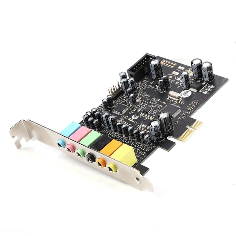 1 pcs PCI-E 7.1 HiFI High Fidelity 8 Track Internal