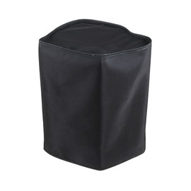 Hermitshell Dust Proof Cover with Soft Velvet Lining for Hamilton Beach 49980A Single Serve Coffee Brewer and Full Pot Coffee Maker （Black）