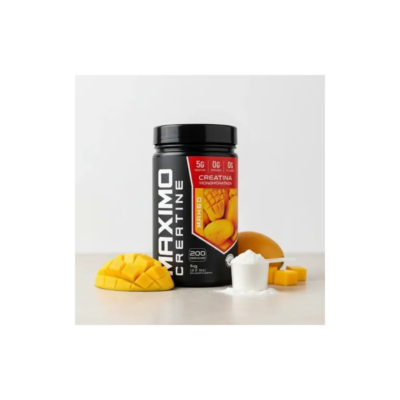 Creatina Monohidratada Maximo Protein 1kg 200 Porciones
