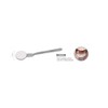 Osung Dental Front Surface Large Round Mouth Mirror, Diagnostic Instrument,