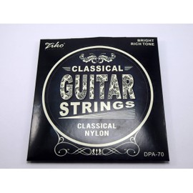 ZIKO 2 Full Sets of Strings for Classical Guitar Mod DPA-70 Gauge 028-043 High Tension