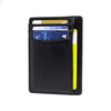 Zion & Co Slim Minimalist Front Pocket Wallet Leather Card